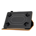 Tablet PC Universal Cowhide Texture Horizontal Flip Leather Case with Holder & Card Slots & Pen Slot