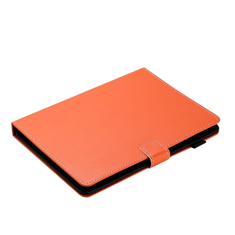 Universal Solid Color Horizontal Flip Leather Case with Card Slots & Holder & Pen Slot