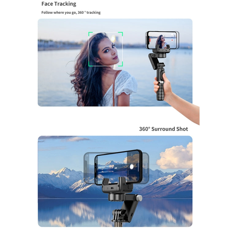 Q18 Desktop Intelligent Tracking Gimbal Stabilizer Multi-function Fill Light Selfie Stick