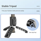 Q18 Desktop Intelligent Tracking Gimbal Stabilizer Multi-function Fill Light Selfie Stick