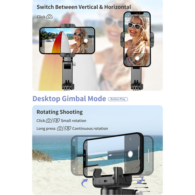 Q18 Desktop Intelligent Tracking Gimbal Stabilizer Multi-function Fill Light Selfie Stick