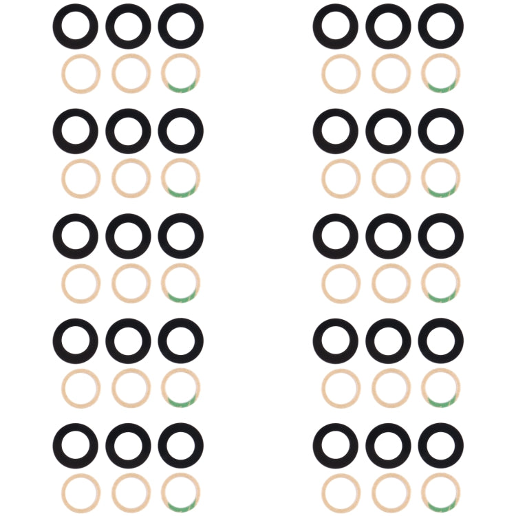 10set Back Camera Lens