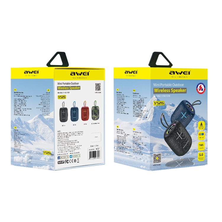 awei Y526 TWS Mini Portable Outdoor Bluetooth Speaker