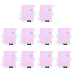 10pcs Battery Adhesive Tape Stickers
