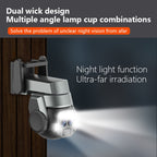 Q820 6MP 10X Binocular Zoom Dual Light Source Outdoor IP67 Waterproof WiFi Camera