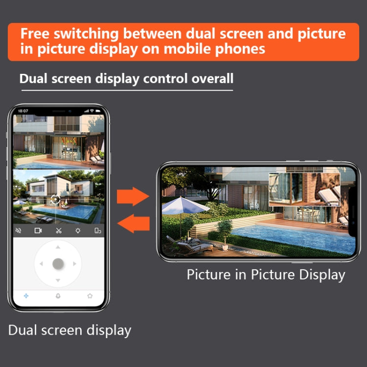 Q820 6MP 10X Binocular Zoom Dual Light Source Outdoor IP67 Waterproof WiFi Camera