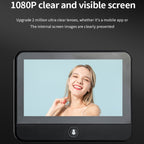 S50S 4.3 inch IPS LCD Screen 1080P Infrared Night Vision WiFi Smart Cat Eye Video Doorbell