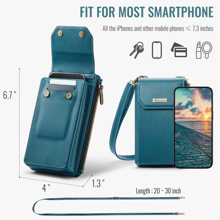 CaseMe Me40 Vertical Multifunctional Shoulder Crossbody Phone Bag