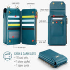CaseMe Me40 Vertical Multifunctional Shoulder Crossbody Phone Bag