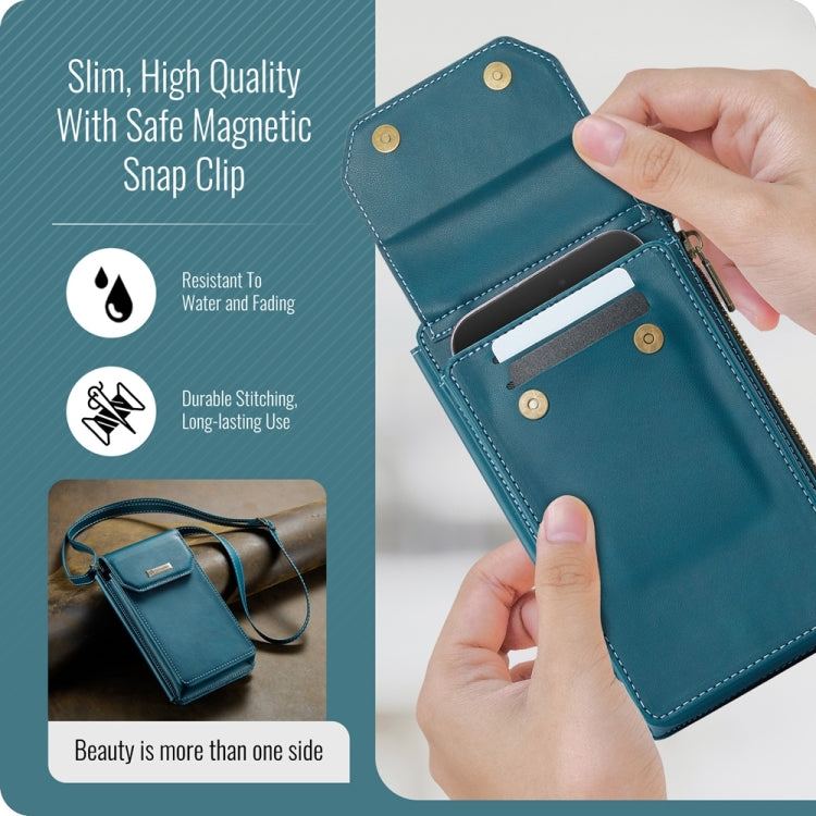 CaseMe Me40 Vertical Multifunctional Shoulder Crossbody Phone Bag