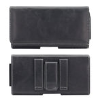 5.5-6.7 inch Universal Multifunctional Horizontal Magnetic Flip Cover PU Phone Waist Bag