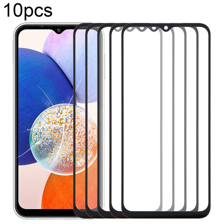10pcs Front Screen Outer Glass Lens with OCA Optically Clear Adhesive