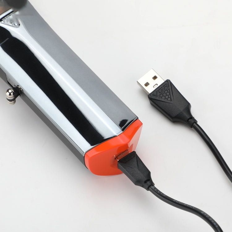 VGR V-647 5W USB LED Digital Display Magnetic Motor Electric Hair Clipper