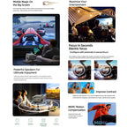 AUN A003 Pro 1920 x 1080P 350 Lumens Portable Home Theater LED HD Digital Projector