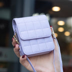 BFB04 Plaid Crossbody Fold Phone Bag