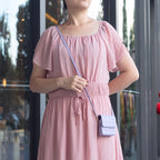 BFB04 Plaid Crossbody Fold Phone Bag