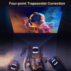 TS-2 1920 x 1080P 240ANSI HiSilicon 352 Android 9.0 Telescopic Projector