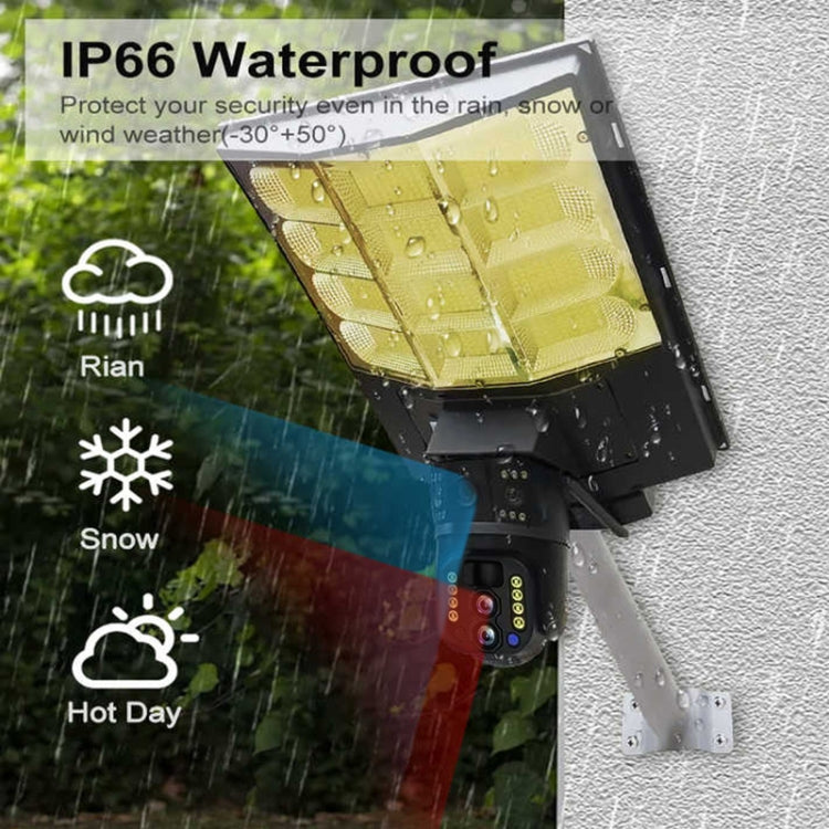 Solar Street Light with V380 4G WiFi 10X Dual-lens Monitoring HD Camera