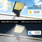 Solar Street Light with V380 4G WiFi 10X Dual-lens Monitoring HD Camera
