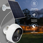 Graffit Version Home Ultra-HD Solar Panel Wireless WiFi Surveillance Camera