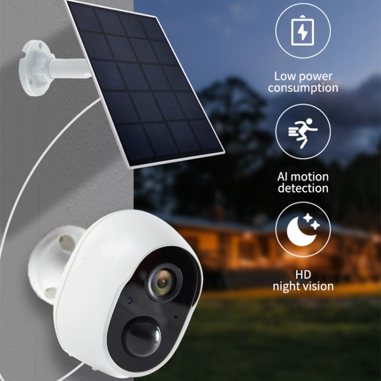 Graffit Version Home Ultra-HD Solar Panel Wireless WiFi Surveillance Camera
