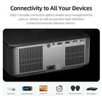AUN U002 1920x1080P 970ANSI Android 12 Home Theater Smart Projector