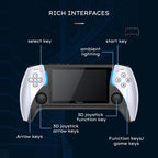 PROJECT X Handheld Game Console 4.3 inch Screen ATM 7051 CPU