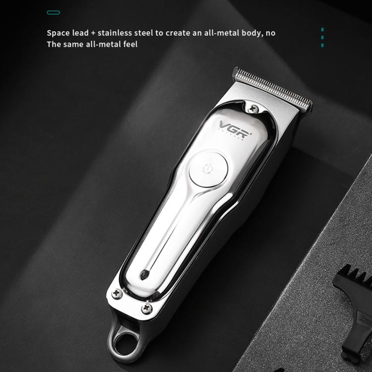 VGR V-071 5W Carbon Steel Blade USB Electric Hair Clipper