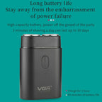 VGR V-341 Rotating 2 Cuttter Head Portable Electric Shaver