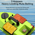 D20 Three Hoppers Smart Control Fishing Bait Boat Support GPS Built-in Light Strip