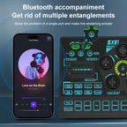 SX91 Multi-function Professional Mixer Mobile Phone Computer Live Streaming Sound Card