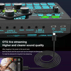 SX91 Multi-function Professional Mixer Mobile Phone Computer Live Streaming Sound Card