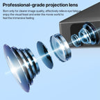 N5 1280x720P Android 9.0 System Wireless Same Screen Smart HD Projector