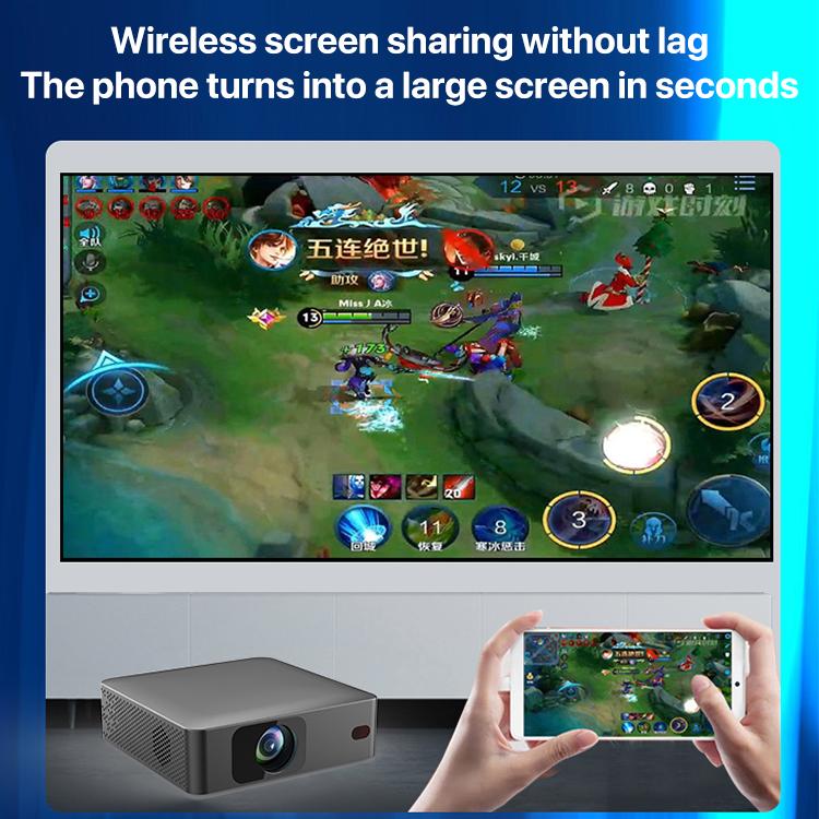 N5 1280x720P Android 9.0 System Wireless Same Screen Smart HD Projector