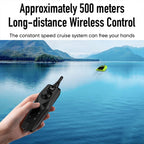 D26 Smart Control Fishing Bait Boat Support GPS Positioning Built-in Light Strip