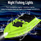 D26 Smart Control Fishing Bait Boat Support GPS Positioning Built-in Light Strip