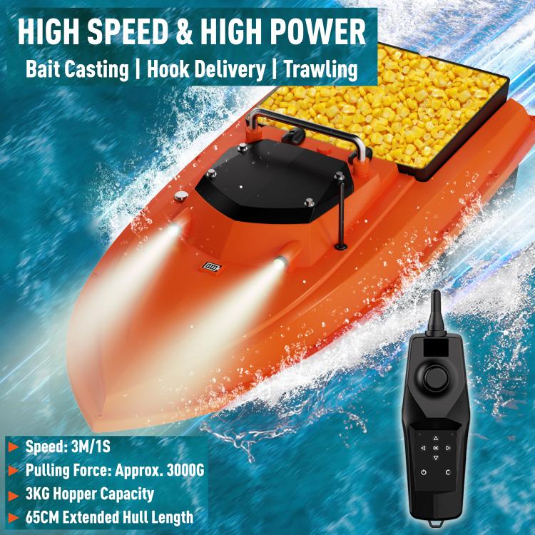 D80 High Power Smart Remote Control Fishing Bait Boat Support Trawling