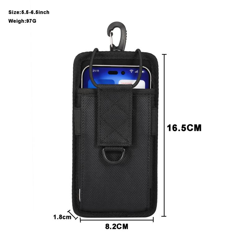 Oxford Fabric Waterproof Outdoor Phone Waist Bag