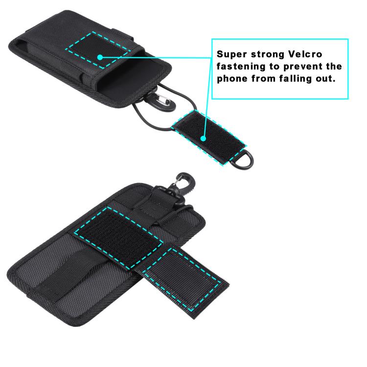 Oxford Fabric Waterproof Outdoor Phone Waist Bag