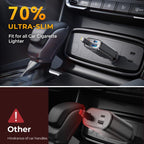 JOYROOM JR-CCL07 3 in 1 Retractable Car Charger