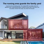 QJ700 1080P HD WiFi Panoramic 360-degree Snake Tube Camera, Support Motion Detection