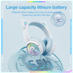 ONIKUMA B5 RGB BT / Wired / 2.4G Fox Shaped Headphones