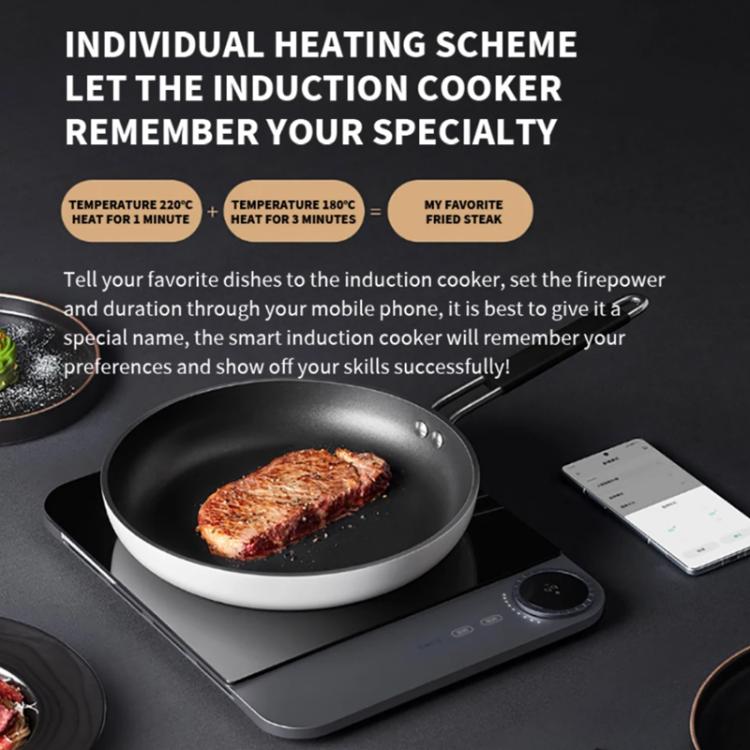 Original Xiaomi Mijia Smart Ultra-thin Induction Cooker 2100W Home Induction Cooker