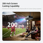 AUN AKEY9S 1080P 1000ANSI Autofocus WIFI Display Smart Projector