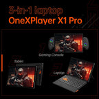 ONE-NETBOOK OneXPlayer X1 Pro 10.95 inch Handheld Game Console, Windows 11 AMD Ryzen AI 9 HX 370
