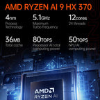 ONE-NETBOOK OneXPlayer X1 Pro 10.95 inch Handheld Game Console, Windows 11 AMD Ryzen AI 9 HX 370