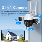 QX155 6MP Triple Camera WiFi Version Supports Humanoid Detection