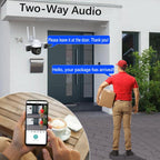 QX155 6MP Triple Camera WiFi Version Supports Humanoid Detection