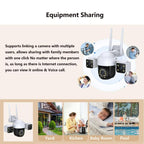 QX155 6MP Triple Camera SE Asia 4G Version Supports Humanoid Detection