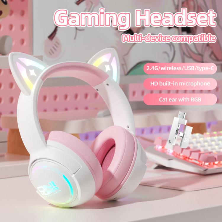 ONIKUMA GT838 2.4G Head-mounted Wireless Bluetooth Headphone